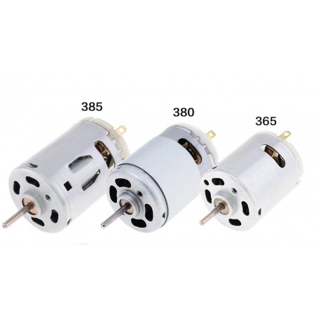 RS365/380/385 DC Motor High Speed Carbon Brush