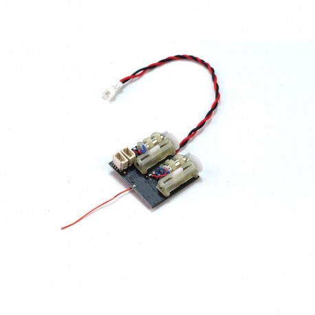 URUAV MXL-RX62H-A V3 Mini 4CH RC Receiver Built-in 5A Brushesed ESC Linear Servo Support FRSKY D8