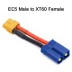 150mm Power Cable Wire Connetor XT60 Female Plug To EC5 Male Plug Adapter Connector