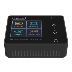 ToolkitRC M6 Mini Battery Balance Charger Cell Checker Servo Tester 150W 10A DC Output for 1-6S