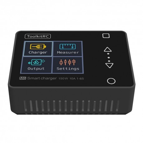 ToolkitRC M6 Mini Battery Balance Charger Cell Checker Servo Tester 150W 10A DC Output for 1-6S