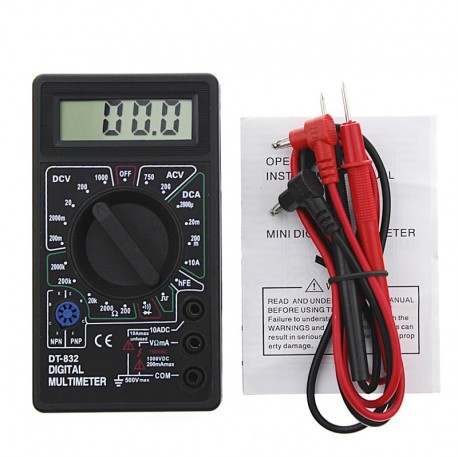 DT832 Digital LCD Multimeter