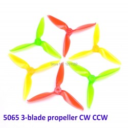 4 pairs 5 Inch 5065 3-Blade Propeller FPV Racing Propeller CW/CCCW