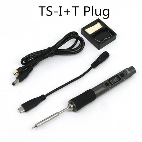 URUAV URIR01 60W Digital Soldering Iron DC12-24V Type-C Interface 100℃-400℃