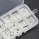 Suleve™ M3NH1 M3 Nylon Screw Black Hex Screw Nut Nylon PCB Standoff Assortment Kit 300pcs