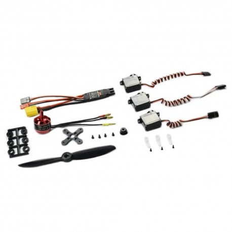 SonicModell Power Combo 1806 KV2400 Brushless Motor & 30A ESC & 8g Servo & 5045 Propeller