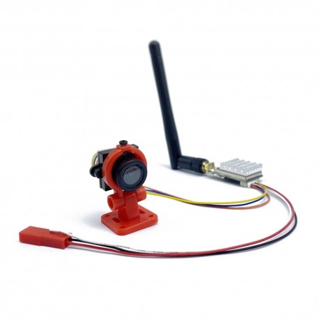 AIO VTX Camera TX5823 5.8Ghz 40CH 600mW FPV Transmitter + 700TVL 2.8mm CMOS 120° Wide Angle Camera