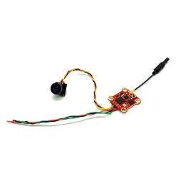 Camera VTX AIO 5.8Ghz 40CH 25mW/400mW Power Adjustable VTX +700TVL FPV Transmitter Camera 16mm*16mm Support OSD for RC Drone