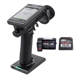 Flysky FS NB4 TR4 2.4G 4CH Noble Radio Transmitter w/ HVGA 3.5" TFT Color Screen for RC Car Boat Models
