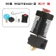 LERDGE 3D Printer Parts Full Metal J-head HS Hotend MK8 Extruder Kit For CR-10