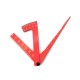 3 In 1 Height Gauge Ruler Aluminum Metal Parts Wheel RC Road Car Set Up Tool Chassis Camber Ride Dip Angle Suspension