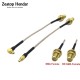 HGLRC F4 V6 Spare Part 105mm MMCX to SMA Female / RP-SMA Female FPV Antenna Connection Cable