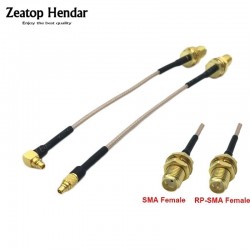 HGLRC F4 V6 Spare Part 105mm MMCX to SMA Female / RP-SMA Female FPV Antenna Connection Cable