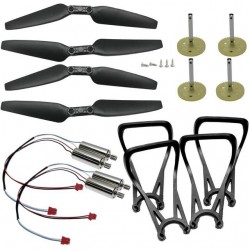 Rc Quadcopter Spare Parts for S162 JD-22S JD22S E520 E520S GPS Drone Accessories Gears Protector Propeller Blades Guards Motor