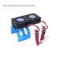 SURPASS HOBBY RC Motor Cooling Fan W/ Heatsink for 1/10 1/8 RC Car 540 550 3650 3660 3670 Motor