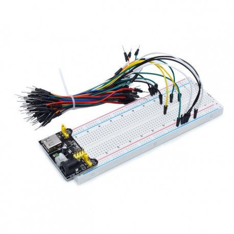 Geekcreit® MB-102 MB102 Solderless Breadboard + Power Supply + Jumper Cable Kits Dupont Wire For Arduino