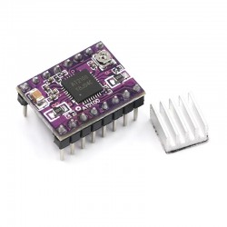 AT2100 Stepstick Stepper Motor Driver Module instead TMC2100 TMC2208 With Heat Sink Super Silent For 3D Printing Motherboard