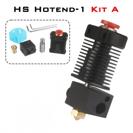 LERDGE 3D Printer Parts Full Metal J-head HS Hotend MK8 Extruder Kit For CR-10