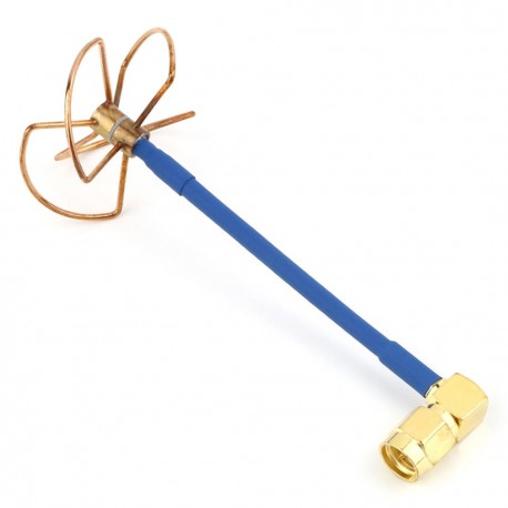 5.8G FPV Antenna Straight Inner Bore Four-leaf Clover Shape RX
