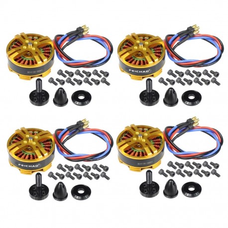 4pcs Multi Rotor 4108 3-6S 380KV/580KV disc brushless motor