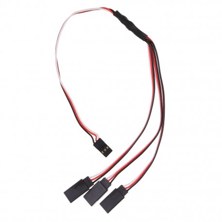 20CM 30 Core Triple-evaporator Y Lead Wire Cable for RC Electronic Landing Gear JR