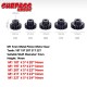 Metal Pinion Motor Gear Set Steel 5PCS M1 5mm 11T ~ 22T for 1/8 RC Car Monster Truck Brushless Motor