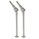 2Pcs Metal Drive Shaft CVD for XLF X03 X04 X-03 X-04 1/10 RC Car Brushless Monster Truck Spare Parts Accessories