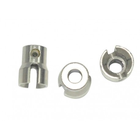 3Pcs Metal Axle Drive Cup for XLF X03 X04 X-03 X-04 1/10 RC Car Brushless Monster Truck Spare Parts Accessories