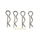 4Pcs R lock Parts for XLF X03 X04 X-03 X-04 1/10 RC Car Brushless Truck Spare Parts Accessories