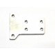 Front Bottom protection Aluminum sheet for XLF X03 X04 X-03 X-04 1/10 RC Car