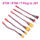 XT30 XT60 T Plug Male / Female to JST Connector Charging Adapter Cable Converter Lead 22AWG