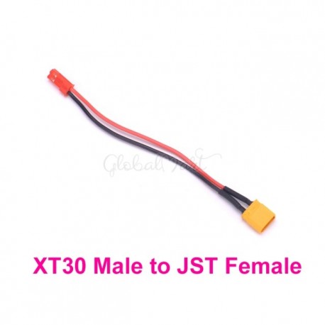 XT30 XT60 T Plug Male / Female to JST Connector Charging Adapter Cable Converter Lead 22AWG