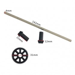 XLH 9130 9136 9137 main drive shaft kit 30-ZJ05 Spare Parts