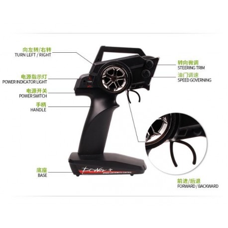 WL 12428 12423 A959 A979 Remote control car accessories -0343 Universal upgrade speed