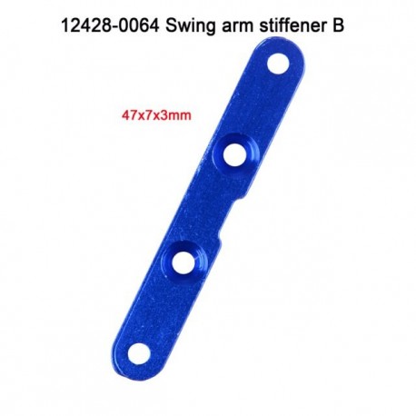 Wltoys 12428 parts 1/12 RC Car 0064 Arm strengthen sllce B