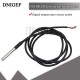 DNIGEF 1PCS DS1820 Stainless Steel Package Waterproof DS18B20 Temperature Probe
