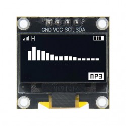 Geekcreit® 0.96 Inch 4Pin White IIC I2C OLED Display Module 12864 LED For Arduino