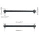 2pcs/set Steel Metal RC Car Drive Shaft Dogbone Overall Length 61mm~100mm