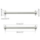 2pcs/set Steel Metal RC Car Drive Shaft Dogbone Overall Length 61mm~100mm