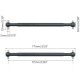 2pcs/set Steel Metal RC Car Drive Shaft Dogbone Overall Length 61mm~100mm