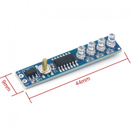 1S 2S 3S 4S Single 3.7V 18650 Lithium Battery Capacity Indicator Module
