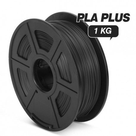 SUNLU PLA Plus 3D Printer Filament BLACK 1.75mm