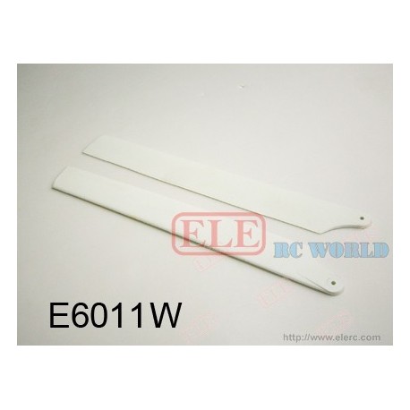 E6011W Main rotor blades (White color)