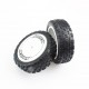 2Pcs Front Wheel Tires Tyre 104001-1882 for Wltoys 104001 1/10 RC Car