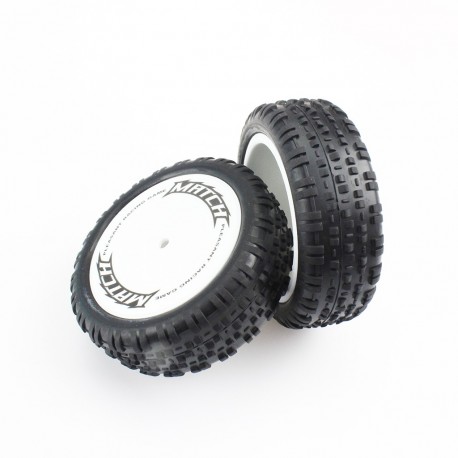 2Pcs Front Wheel Tires Tyre 104001-1882 for Wltoys 104001 1/10 RC Car