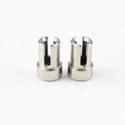 2Pcs Metal Center Drive Shaft Cup Centre Axle Cup 104001-1899 for Wltoys 104001 1/10 RC Car