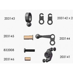 E6015 Tail rotor control set