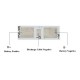 PCB Protection Circuit Board Module Overcharge for 3.7V 1S