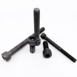 10pcs M2 Black Grade 12.9 Steel DIN912 Hexagon Hex Socket Cap