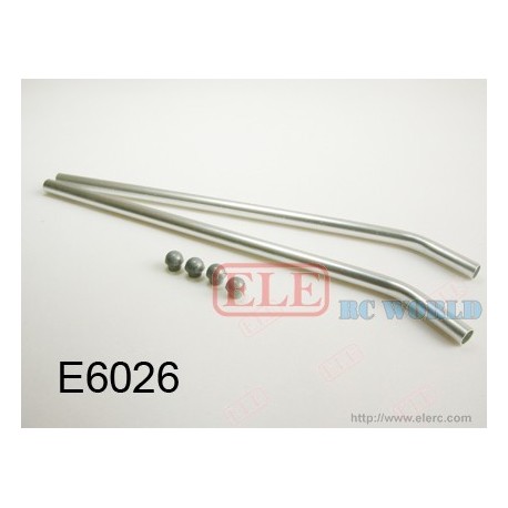 E6026 Landing gear skid set(alu)